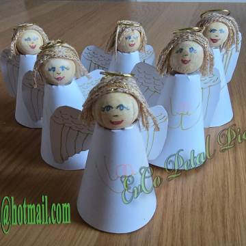 Paper Angel Table decoration or small tree topper